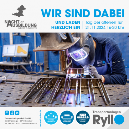 Nacht der Ausbildung am 21. November 2024 von 16 -20 Uhr