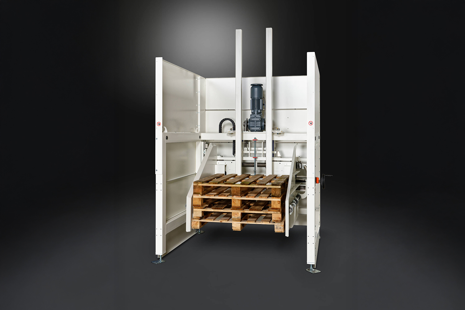 Pallet magazine for Euro pallets and industrial pallets