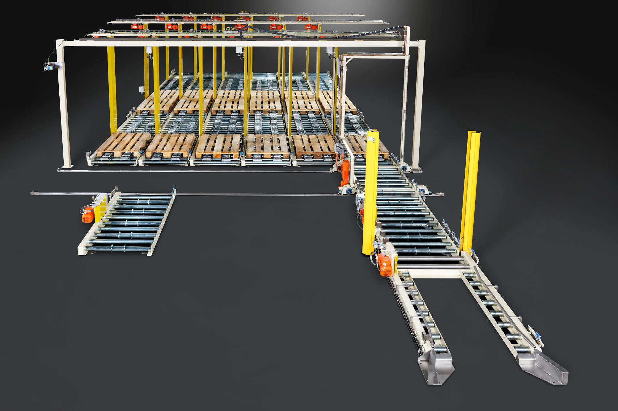 Pallet station for further order picking