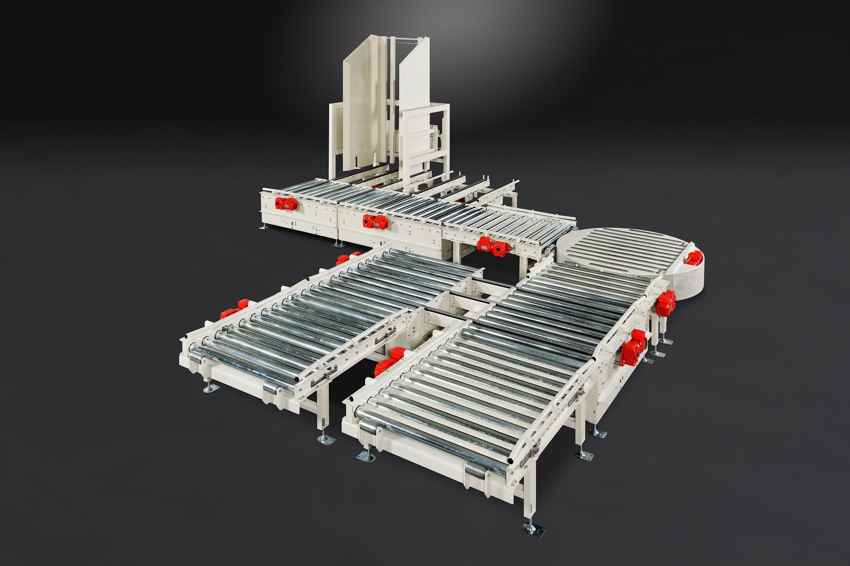Pallet handling – transferring and turning pallets